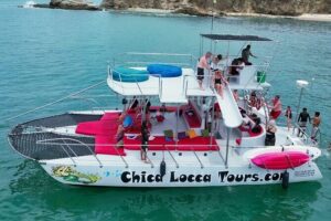 Private Yacht Charter ChicaFUN 3 Waterslides All Inclusive - Cruising Bahía de Banderas: what the route usually feels like