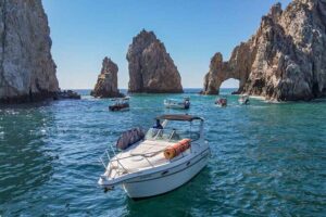 Private Yacht, Snorkeling or Sunset in Cabo San Lucas - Your route: Arch of Los Cabos, Lover’s Beach caves, Pelican Rock, and whale lookouts