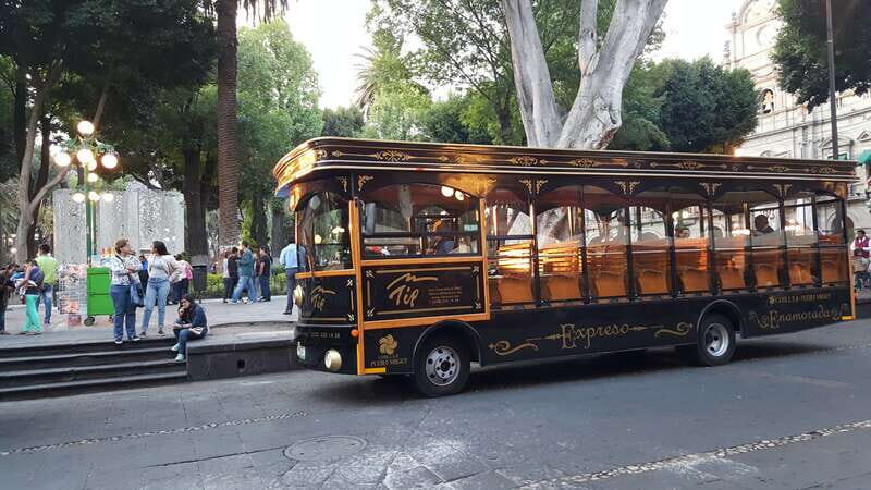 Puebla: Cholula Magical Town Tour by Double-Decker Bus - San Andrés Cholula: two towns, two squares, one blended feel