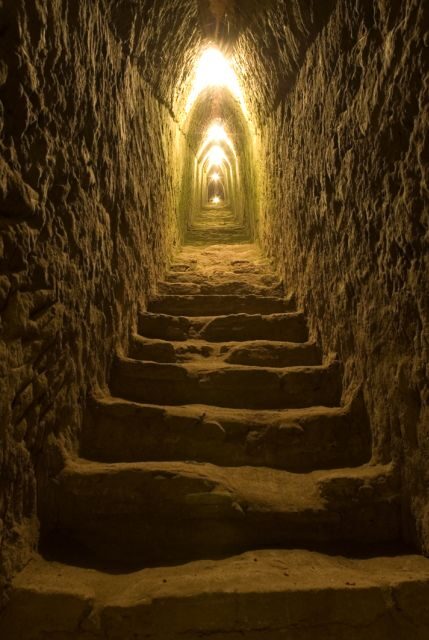Puebla: Cholula Magical Town Tour by Double-Decker Bus - San Pedro return, plus possible surprises: local market time, Royal Chapel, and tunnel stories