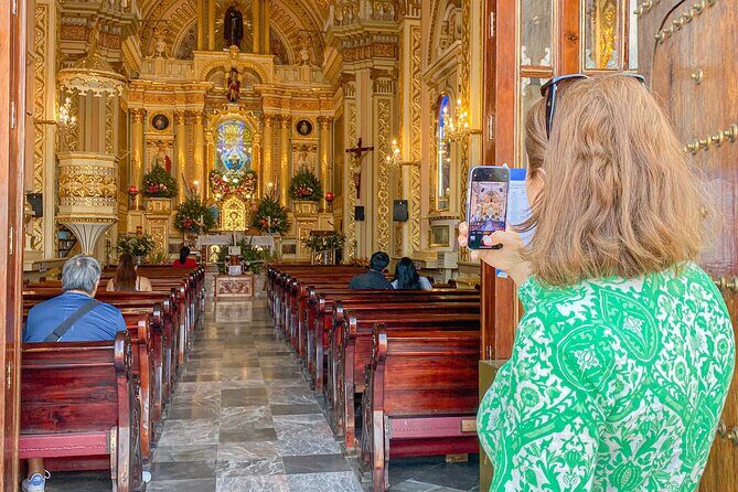 Puebla, Cholula & Tonantzintla Plus Taxco, Cuernavaca & Mine, 2 day Combo - Walking the Puebla Center: Cathedral, Zócalo, and Church Corners