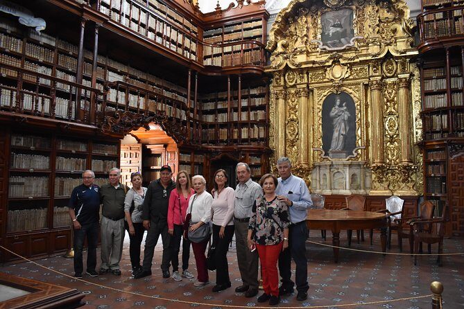 Puebla + Secret Tunnels of Xanenetla (private tour) - Biblioteca Palafoxiana: the first public library feeling in the Americas