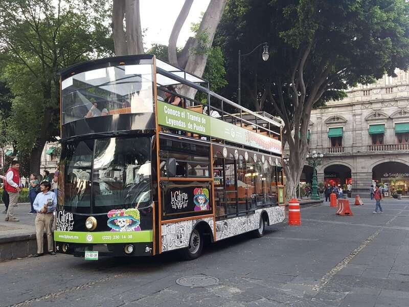 Puebla Sightseeing Tour by Double-Decker Tram - Cathedral, City Hall, and the Palafoxian Library: Seeing the Power Centers