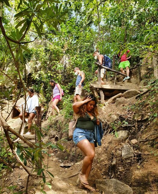 Puerto Vallarta: 4-Hour Jungle Hike and Waterfall Swim - First Waterfall Stop: Pictures, Fruit, and a Swim Area