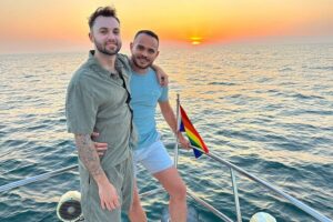 Puerto Vallarta: Gay Luxury Sunset Cruise with Premium Open Bar - Escándalo yacht comfort: open-air views plus real onboard basics