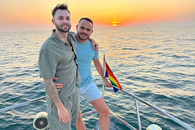 Puerto Vallarta: Gay Luxury Sunset Cruise with Premium Open Bar - Escándalo yacht comfort: open-air views plus real onboard basics