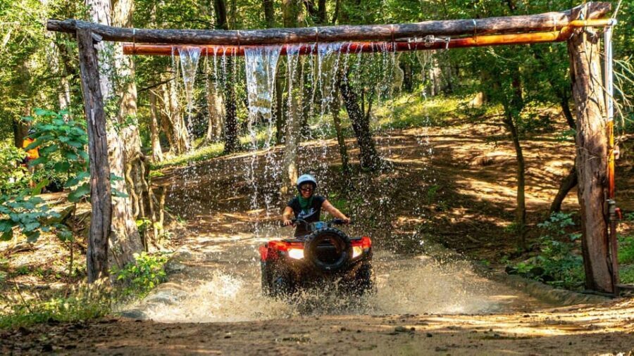 Puerto Vallarta: Jorullo Bridge ATV, Waterfall, Tequila Tour - Tequila tasting and the traditional snack: a good cool-down