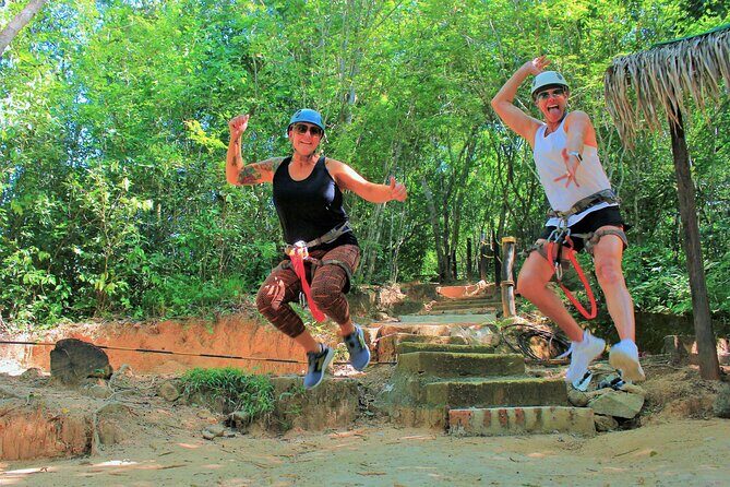 Puerto Vallarta Jungle Zip-Line Tour and Canopy Adventure - Suspension Bridge and the Eco-Park Break You Get Afterward