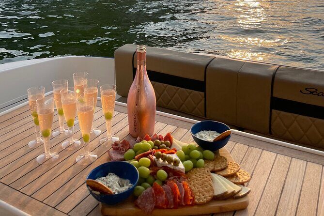 Puerto Vallarta: Private Luxury Yacht Sunset Cruise with Open Bar - Stop 2: Cruising Back Past the Malecon After Dark