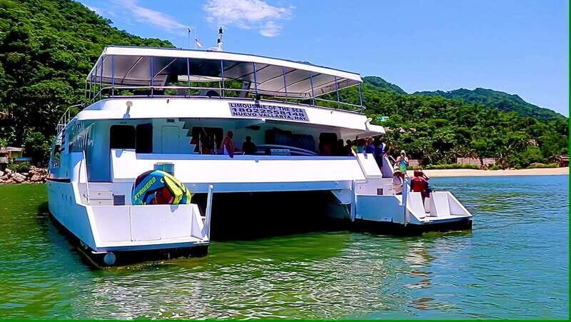 Puerto Vallarta: Yelapa Mega Yacht Cruise - All-Day Premium Open Bar That Actually Includes More Than Beer