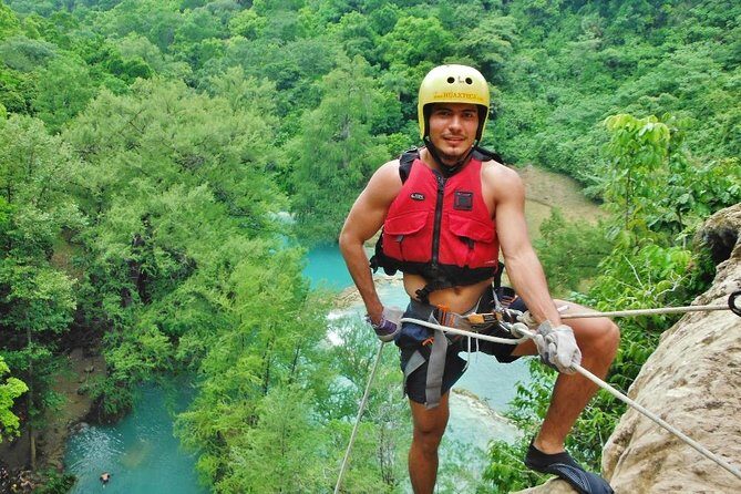 Rappelling beside Minas Viejas and Micos Waterfall - What $88 buys you (and why it can be good value)