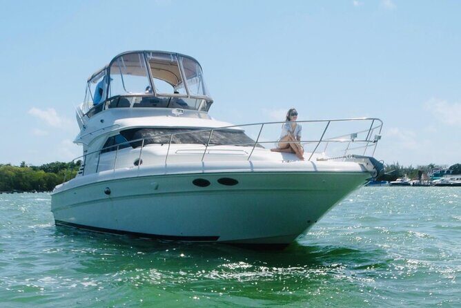 Rent a Private 46ft Yacht in Cancun - Drinks, Food, and Bring-Your-Own Options