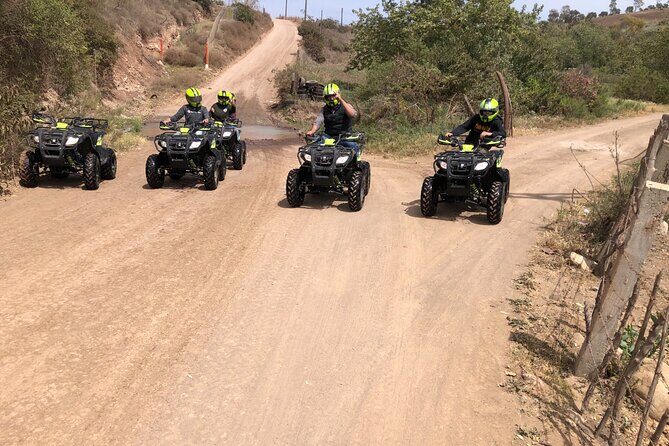 Ride in quad bikes mountains,& paintball/pink tacos - Rosarito Mountains ATV: automatic fun with real sea views