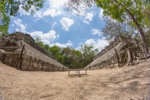 Rio Secreto and Coba Tour - Cobá ruins: the walk, the guide, and the bike element