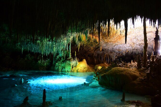 Rio Secreto and Coba Tour - Rio Secreto: the underground river walk-and-swim reality