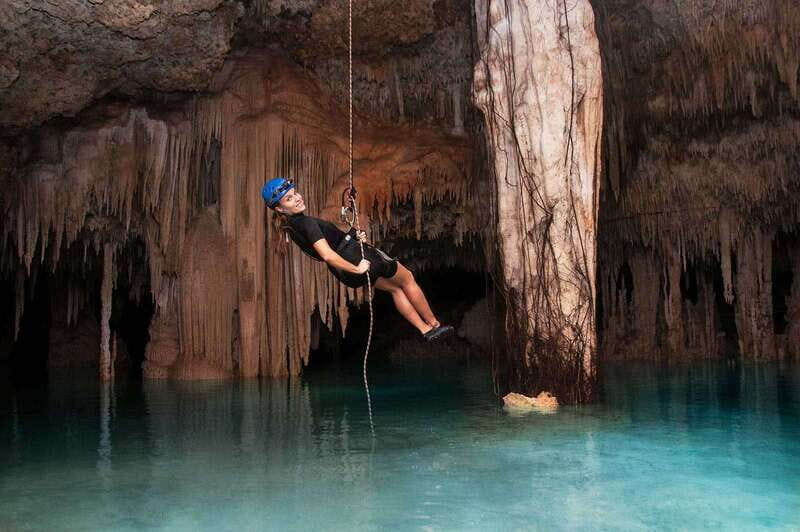 Rio Secreto Nature Reserve: Bicycle, Rappel & Ziplines Tour - How the Day Works: Van Ride, Visitor Center, and Gear Up