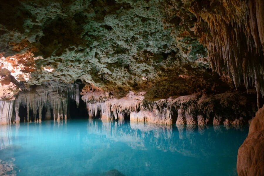 Rio Secreto Nature Reserve: Bicycle, Rappel & Ziplines Tour - Rappel Into Xibalbá: Controlled Vertical Thrills