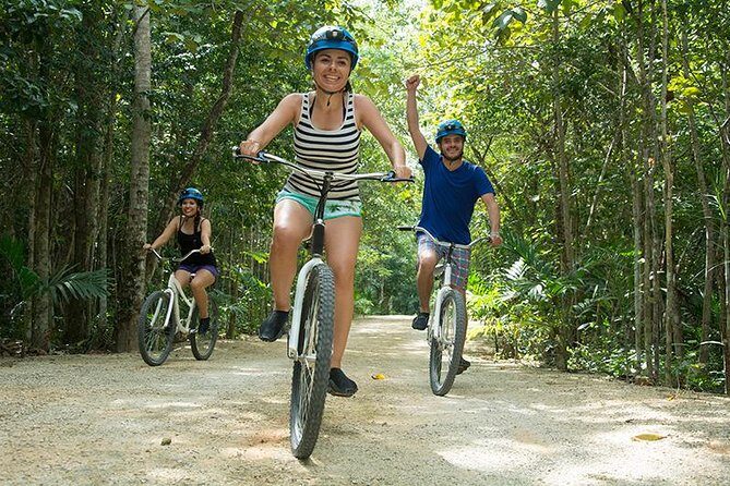 Rio Secreto Plus: Classic Tour, Bycicle, Rappel & Ziplines - Lunch and Light Refreshments: Simple Fuel After You Earn It