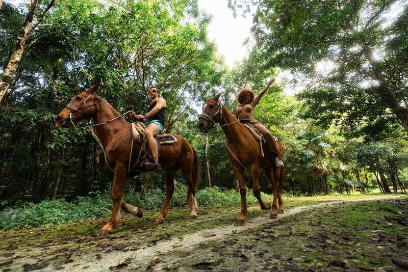 Riviera Maya: Horseback Ride, Zipline, and ATV Adventure - Horseback at El Rey Polo Club: Quiet Dust, Real Mayan Scenery, and First-Timer Confidence