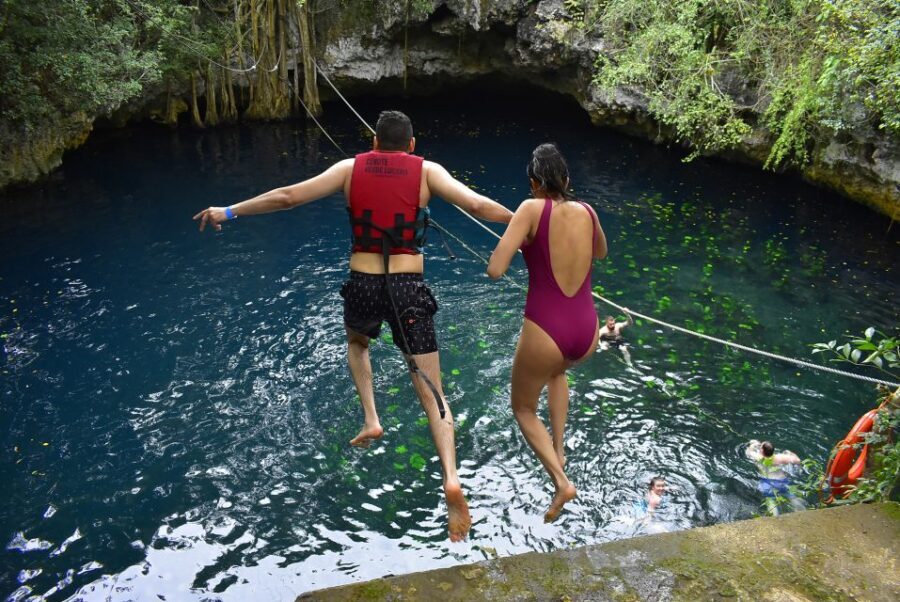 Riviera Maya: Horseback Ride, Zipline, and ATV Adventure - Cenote Verde Lucero Swim: Freshwater Calm After the Chaos