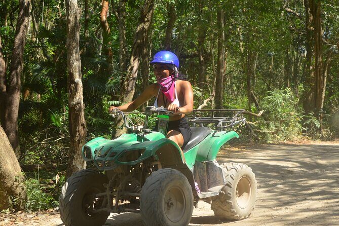 Riviera Maya Jungle Half-Day Tour: ATV, Ziplines, Cenote Swim, Rappel - ATV Time: Single vs Double Rides and How to Get the Most Fun