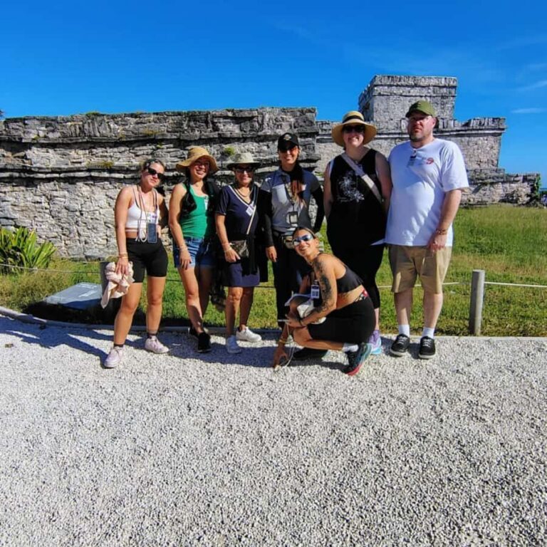 Riviera Maya: Tulum Ruins Tour, Cenotes, and Mexican Lunch - Getting there: pickup timing and the SUPER AKI meeting point