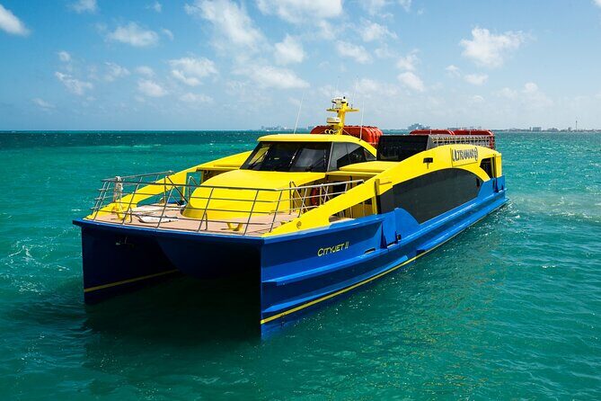 Round Trip Ferry to Isla Mujeres from Cancun - The Return Ride: Same Comfort, Different Vibe