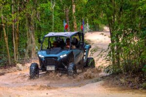 RZR Jungle Off Road to Jade Cavern & Chula’s Beach Club - Jade Cenote: swim in a limestone sinkhole (and decide on the cliff jump)