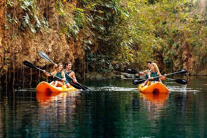 Sacred Adventure at Xenotes! 4 Different Cenotes + Round Transportation - Pickup and Meeting Points: Cancun vs Playa del Carmen vs Tulum