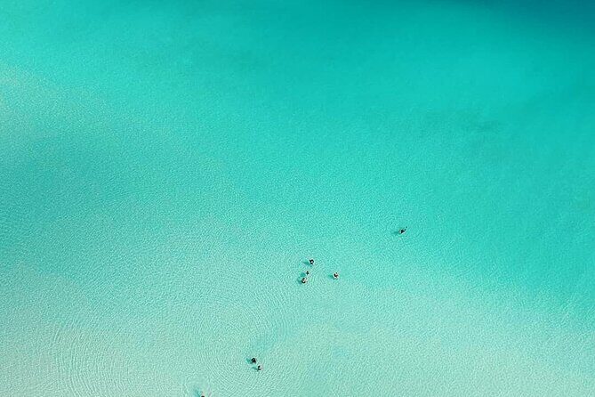 Sailing Tour through the Laguna de los Siete Colores - The route across Lake Bacalar: first sailing, then swimming windows