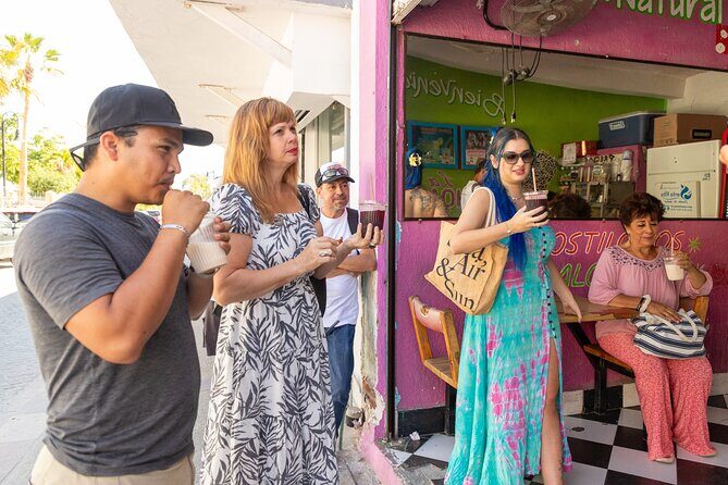 San Jose del Cabo Food Tour & Visit to the Market - Tacos on Carretera Transpeninsular: your choice of meats, finished with the basics