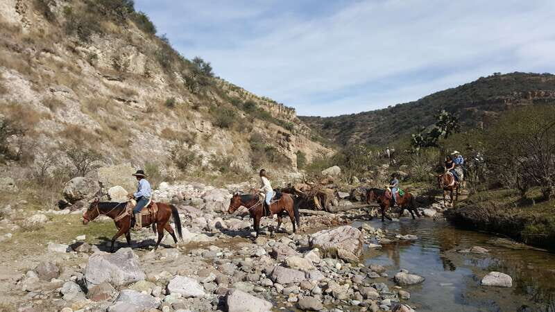 San Miguel Allende: Half-Day Horseback Riding Adventure - Riding the Coyote Canyon river route