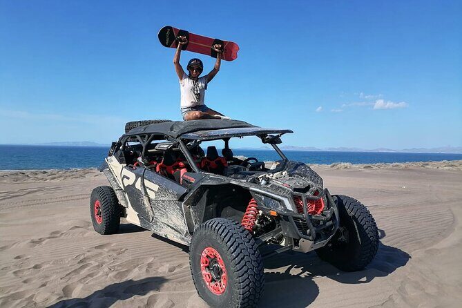 Sandboarding at the Mogote Dunes - Views you might catch while you’re moving