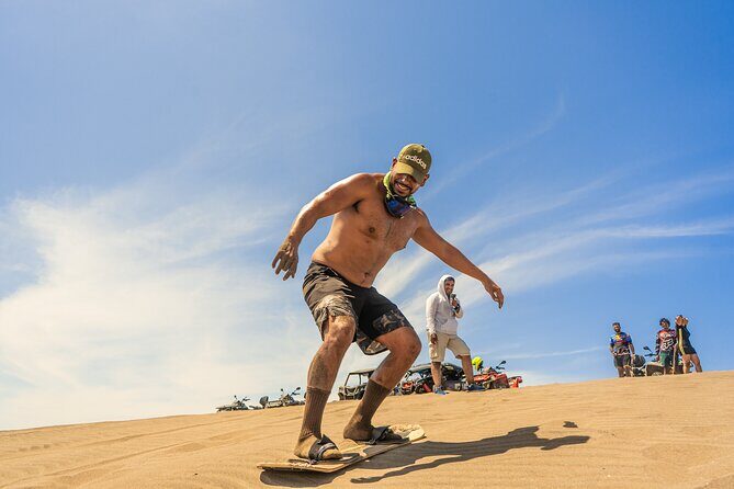 Sandboarding at the Mogote Dunes - Hotel pickup and the simple run of the day