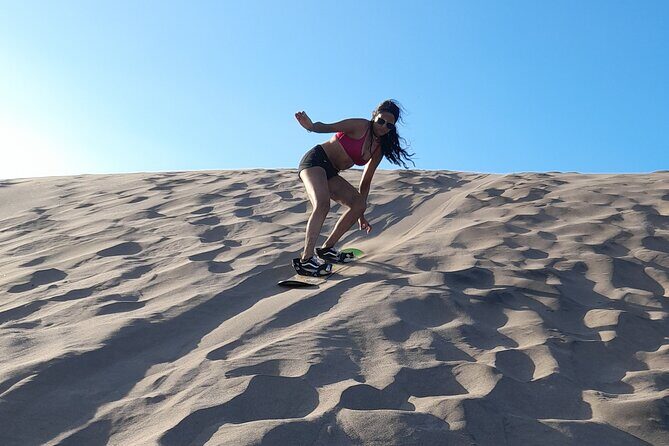 Sandboarding in the Mogote Dunes in Mexico - ATV Ride to el Mogote: Off-Road Time That Actually Adds Fun