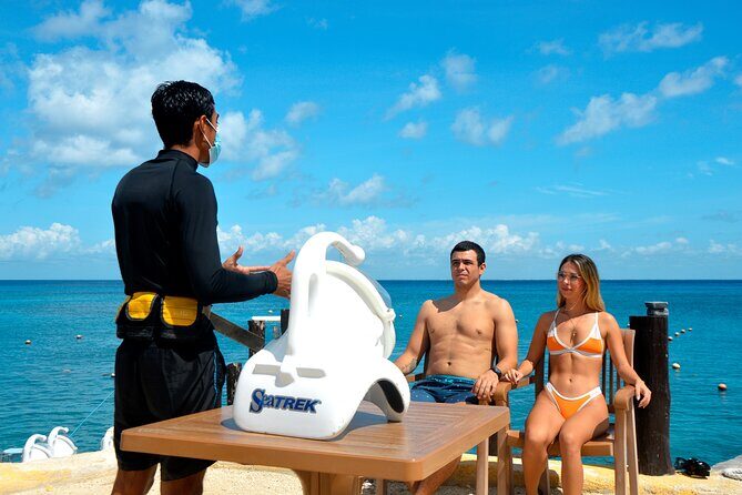 SeaTrek Underwater Helmet Diving Experience in Downtown Cozumel - The Fitting and Tutorial: What You Learn Before You Go Under