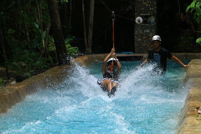 Selvatica Adventure Park ATV and Ziplines in Cancun and Riviera Maya - Stop 2: Tarzania Zipline Coaster Through the Jungle
