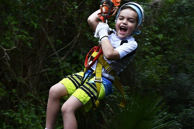 Selvatica Adventure Park: Ziplines and Cenote Tour from Cancun and Riviera Maya - Tarzania zipline coaster: the second adrenaline wave