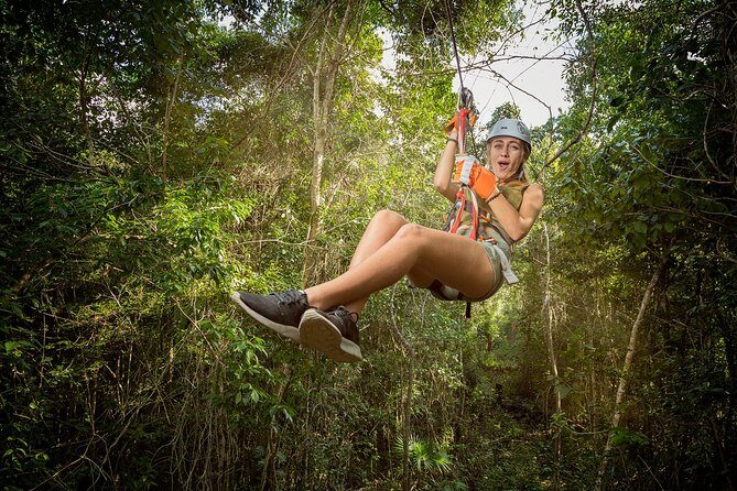 Selvatica Park Ziplines, Cenote, and ATV Tour From Cancun and Riviera Maya - Tarzania and Skywalk: Rollercoaster Motion Meets Rope-Balance