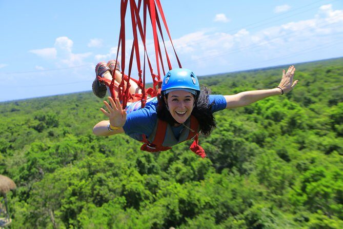 Selvatica Park Ziplines, Cenote, and ATV Tour From Cancun and Riviera Maya - Bungee Swing, Parachute Jump, and Superflight: When Speed Takes Over
