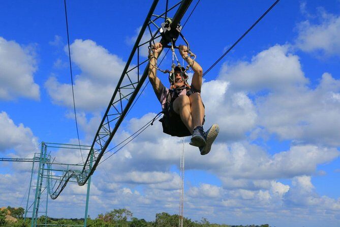 Selvatica Park Ziplines, Cenote, and ATV Tour From Cancun and Riviera Maya - Cenote Time: Private Freshwater Swimming Underground