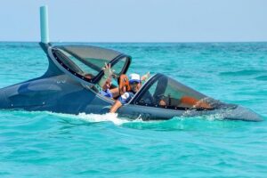 Shark Ride in Cancun - Seabreacher - Step-by-step flow: from life jacket to your post-ride shower