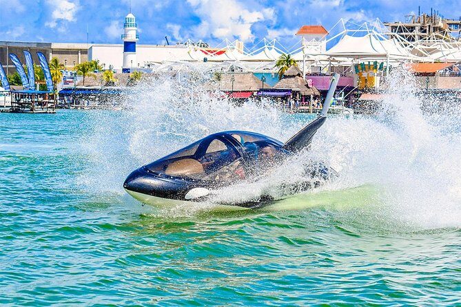 Shark Ride in Cancun - Seabreacher - Photos after the ride: what happens when you can’t film yourself
