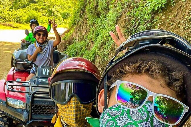 Sierra Madre ATV Adventure from Puerto Vallarta - Helmet and instruction: how you get comfortable before the dirt