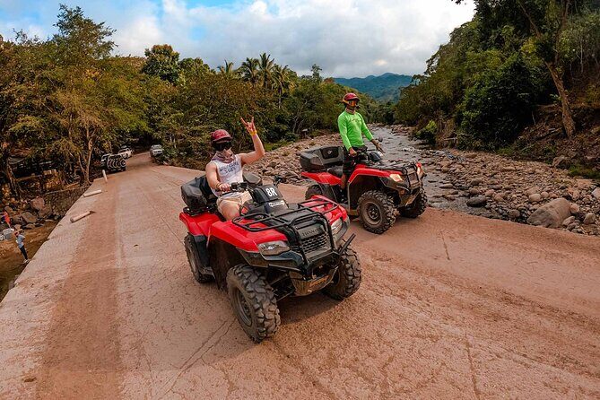 Sierra Madre ATV Adventure from Puerto Vallarta - Into the Sierra Madre: dirt roads, river trails, and that wet-dry mix