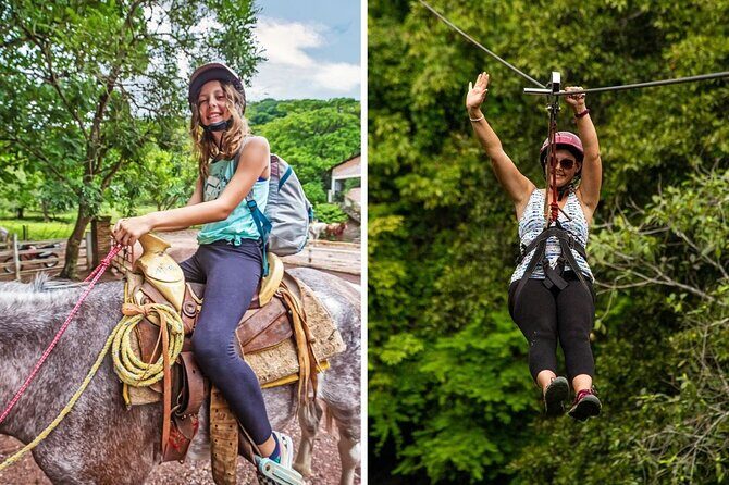 Sierra Madre Horseback Riding and Zipline with Lunch Included - Key things to know before you go