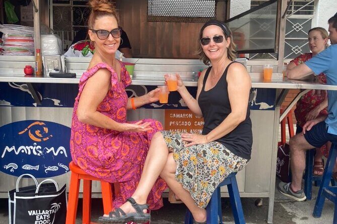 Signature Taco Tour in PV with Vallarta Eats - The Taco Lineup: Birria, Carnitas, Adobada, Dorados, and Fish