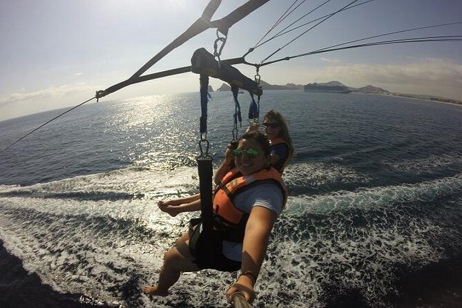 Single or Double Parasailing in Cabo with Views of The Arch - What You’ll See From Above: The Arch and Lover’s Beach