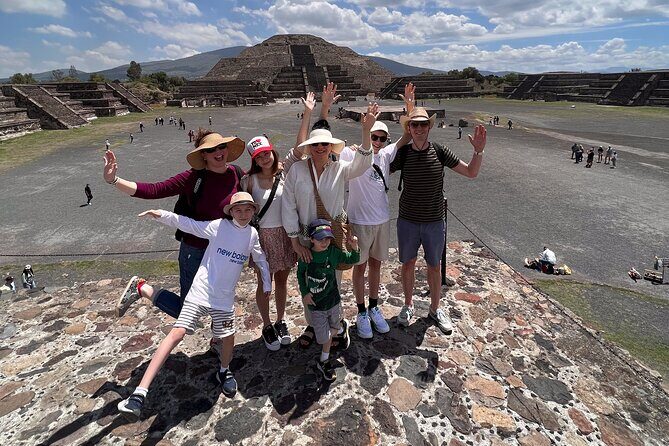 Small group: Teotihuacan, Basilica of Guadalupe and Tlatelolco - Plaza de las Tres Culturas (Tlatelolco area): ruins, a church stop, and modern Mexico City