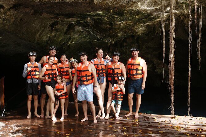Small Group to Tulum Ruins Cenote Cave and Sea Turtles Snorkeling - Stop 2: Cenote Tak Be Lum, Jungle Water, and Mosquito Reality